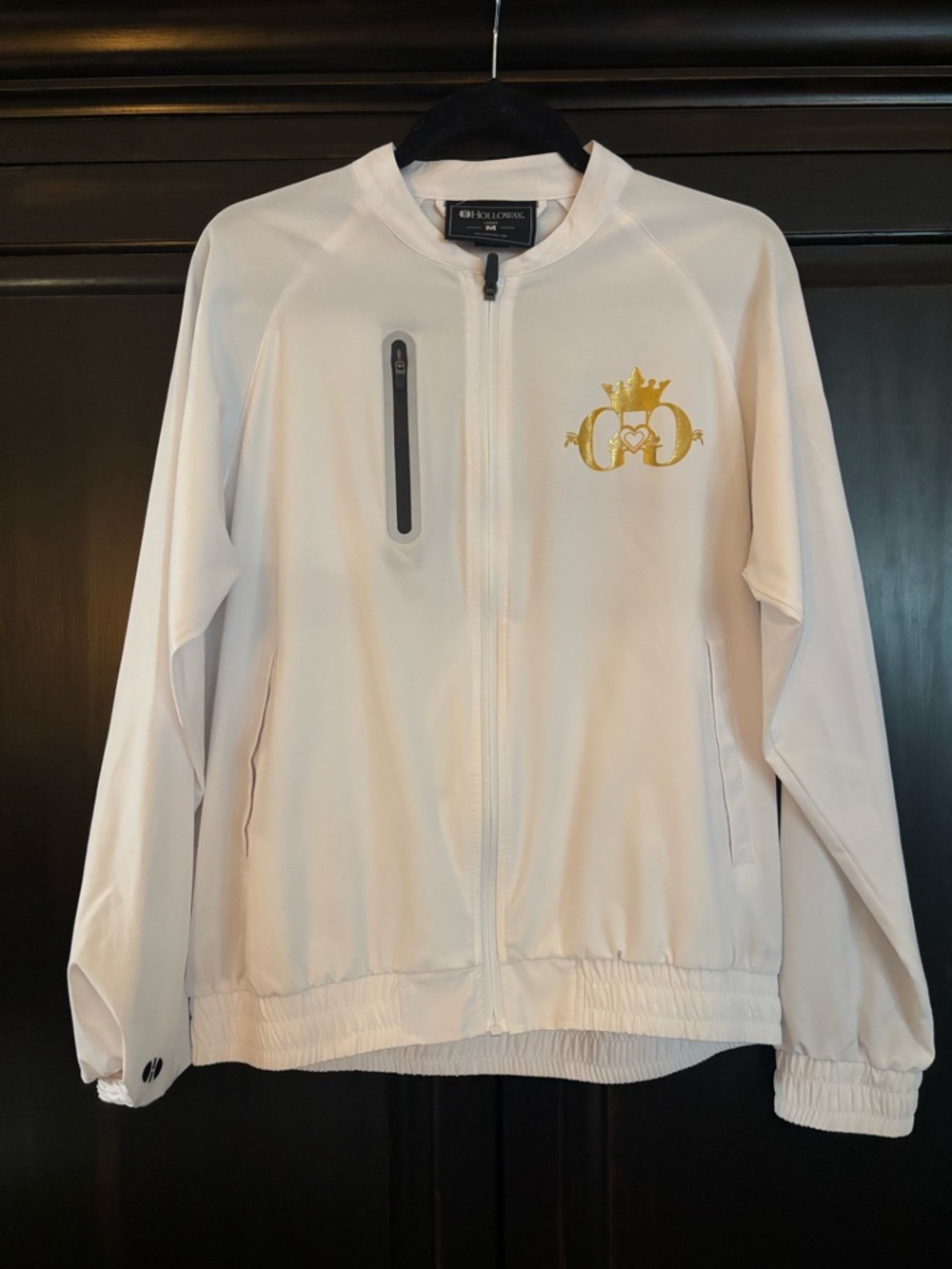 ICE Allstars Golden Girls Emblem White Zip-Front Jacket